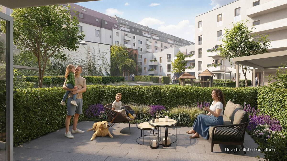 Familientraum im Erdgeschoss - 4 Zimmer, Terrasse, Garten und zwei Bäder – 50733 Köln – Bild 1 von 9