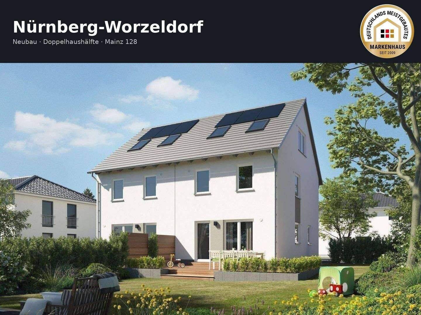Nürnberg: Neubau DHH| Komplettpreis inkl. Grundstück & Baunebenkosten