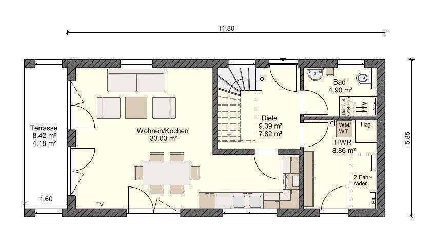 +++Provisionsfrei+++ Neubau eines Ferienhauses auf der schönen Halbinsel Darß in Strandnähe von Zingst – Zingst – Vorschaubild 3