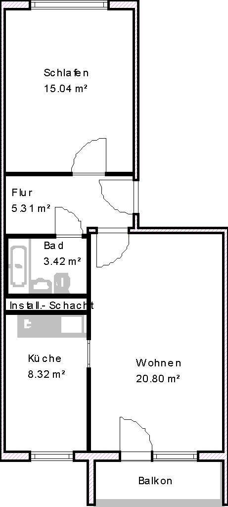 Wohnungsangebot Sankt-Josef-Straße 21a – Magdeburg – Vorschaubild 2