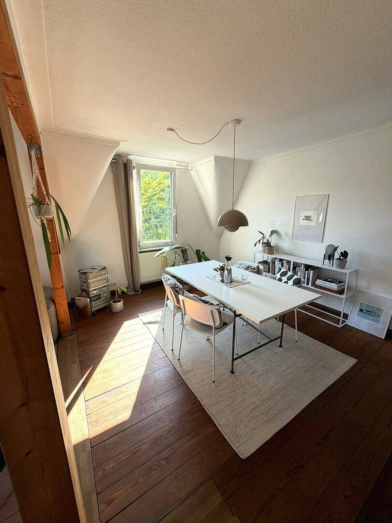46 m² sanierten, dreiseitig belichtet, ruhigen Altbau-Charme in Heslach – Stuttgart – Vorschaubild 5