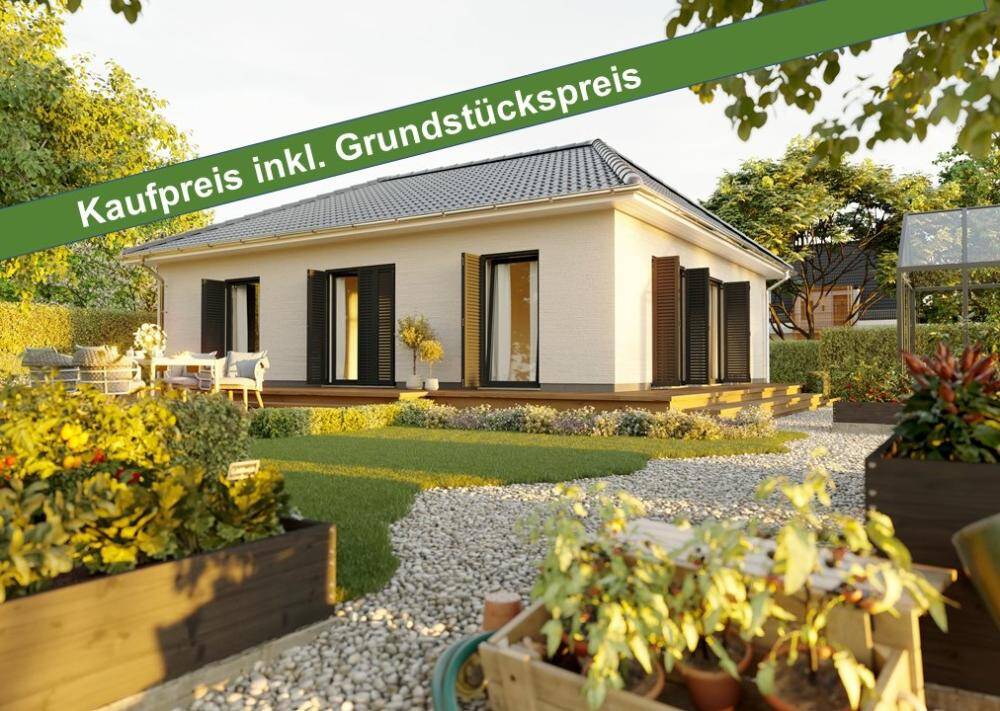 Mit Grundstück: Großartig & praktisch leben in Ihrem Town & Country Bungalow 92 in Salzgitter OT Gebhardshagen – Salzgitter – Bild 1 von 9