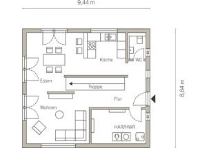 !! AKTION !! INKL.594m² GRUNDSTÜCK + EINZUGSFERTIG / DEIN TRAUMHAUS,MIT OFFENER ARCHITEKTUR – 28355 Bremen – Vorschaubild 6