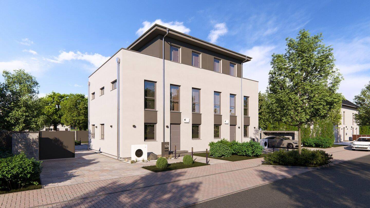 Geplante Doppelhaushälfte in Westhausen: Modernes Wohnen auf zwei Ebenen