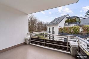 Helle 87m² Wohnung im kleinen Mehrparteienhaus mit zwei sonnigen Balkonen – 81477 München – Vorschaubild 3