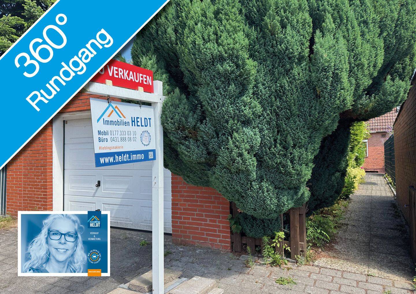Kiel-Holtenau // ca. 100 m vom Nähe Nord-Ostsee-Kanal // Garage // Garten // Einbauküche – Kiel – Vorschaubild 5