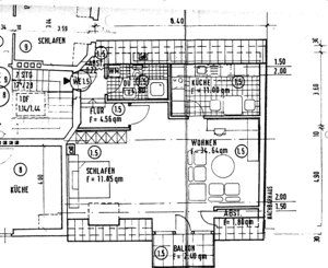 Lichtdurchflutete Dachgeschosswohnung mit Charme & Balkon in Spielstraße in Innenstadtnähe – 65195 Wiesbaden – Vorschaubild 9