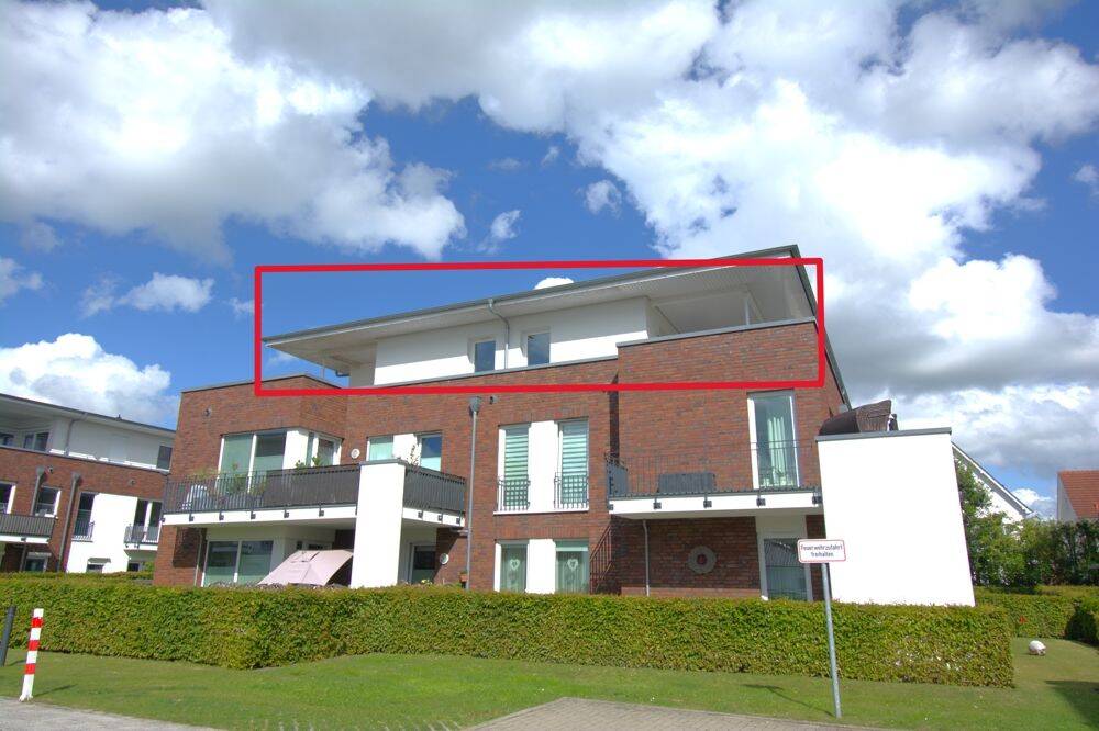 Über den Dächern von Heide - modernes Penthouse mit großzügiger Dachterrasse