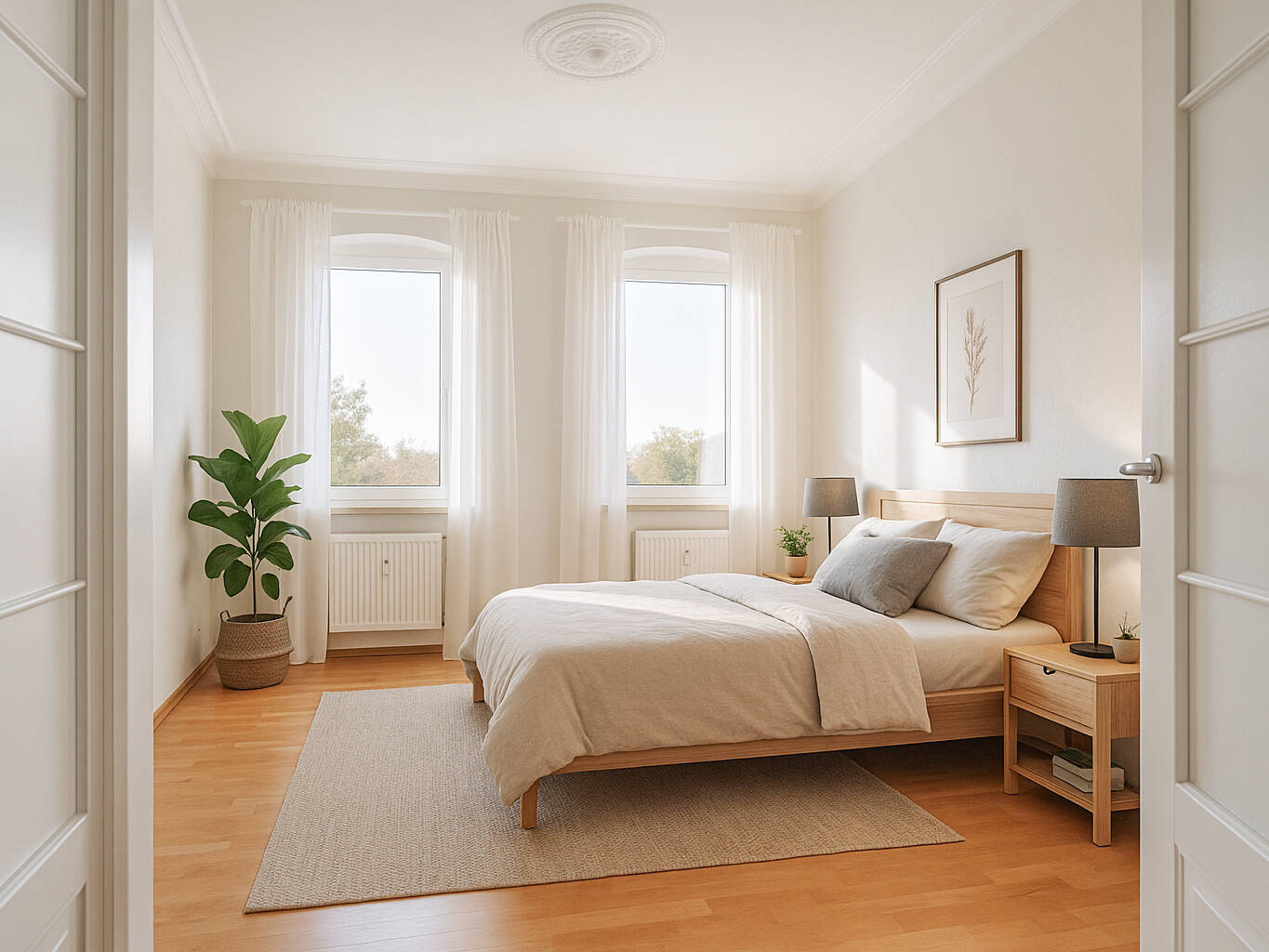 Bezugsfreie Altbauwohnung mit Echtholzparkett – Berlin – Bild 1 von 6