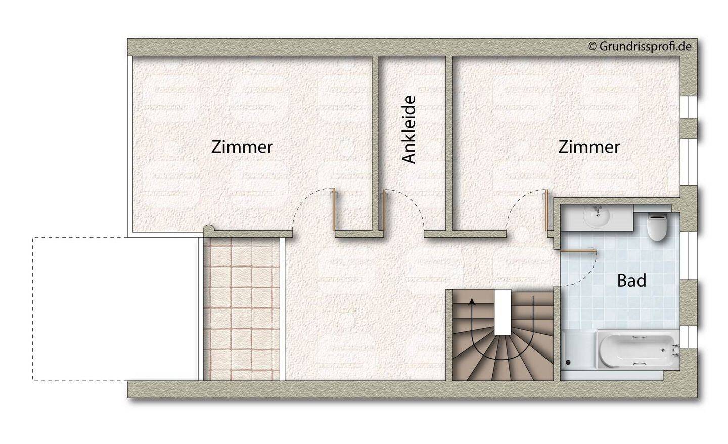 Exklusives Wohnen direkt an der Fulda! Lichtdurchflutete Maisonettewohnung mit Wasserblick in Kassel-Unterneustadt – Kassel – Vorschaubild 7