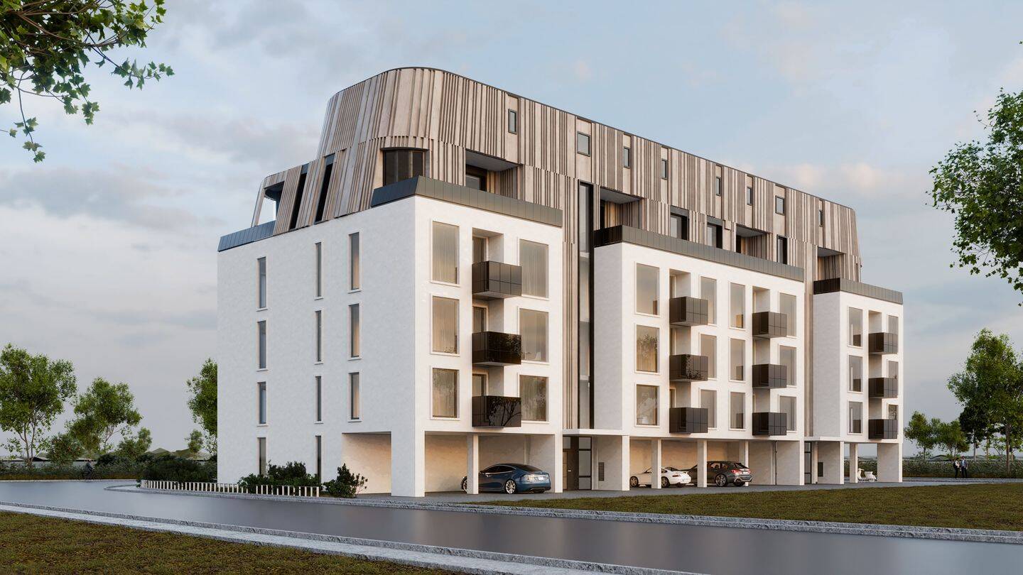 Etagenwohnung| KfW-40-Neubau | QNG | Bis zu 8 % AfA p.a. WE 6 Haus 2 (1 OG) – Weyhausen – Bild 1 von 9