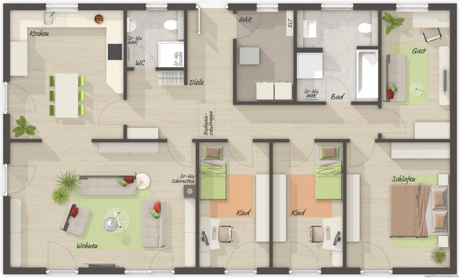 Bungalow in 66564 Ottweiler mit 131 m² kaufen