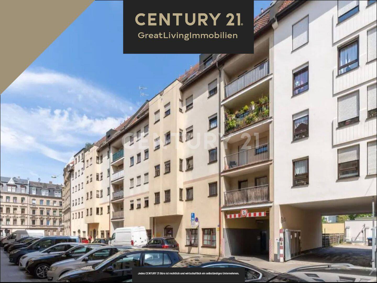 Helle 2-Zimmer-Wohnung in ruhiger, zentraler Lage
