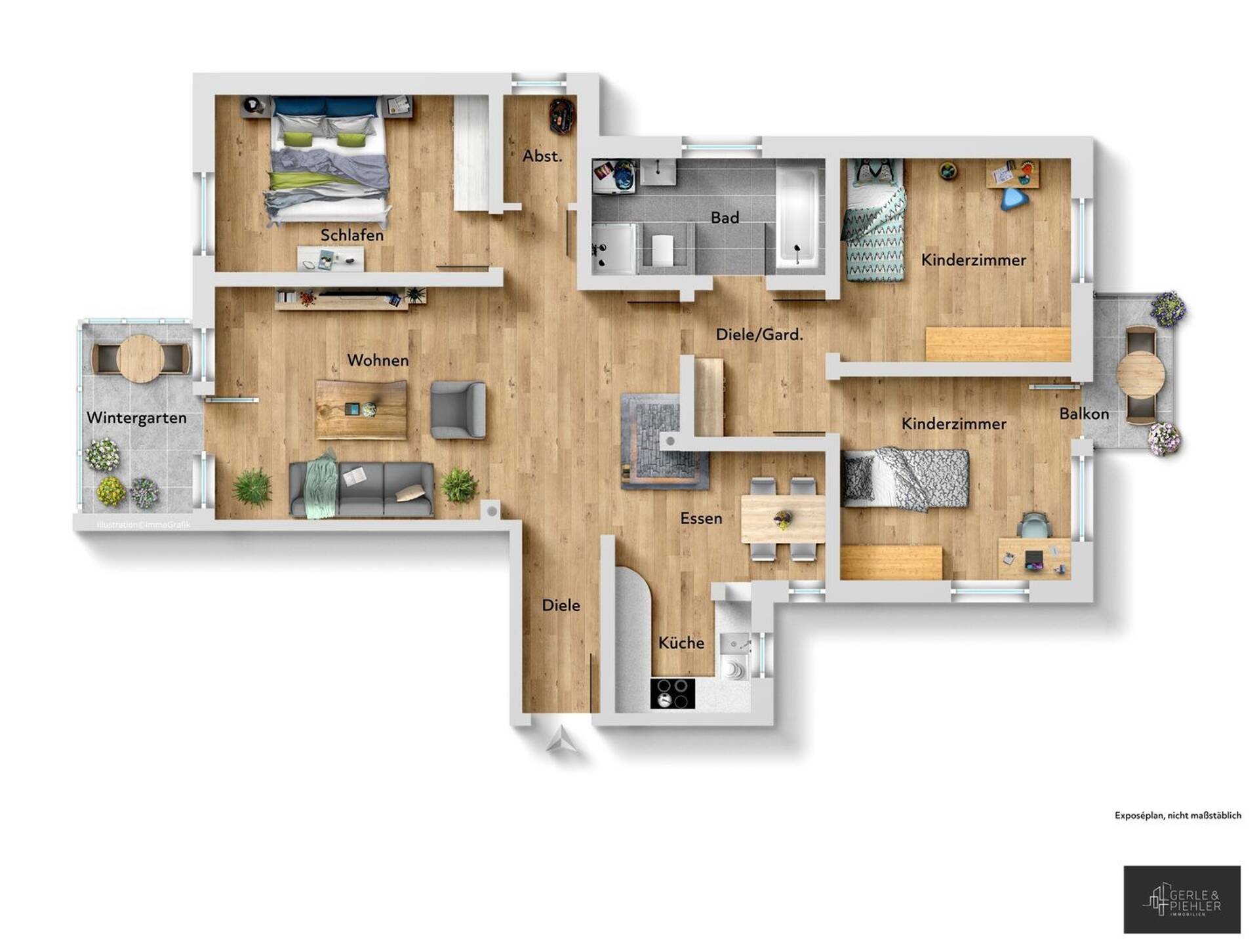 Etagenwohnung in 86956 Schongau mit 106,43 m² kaufen