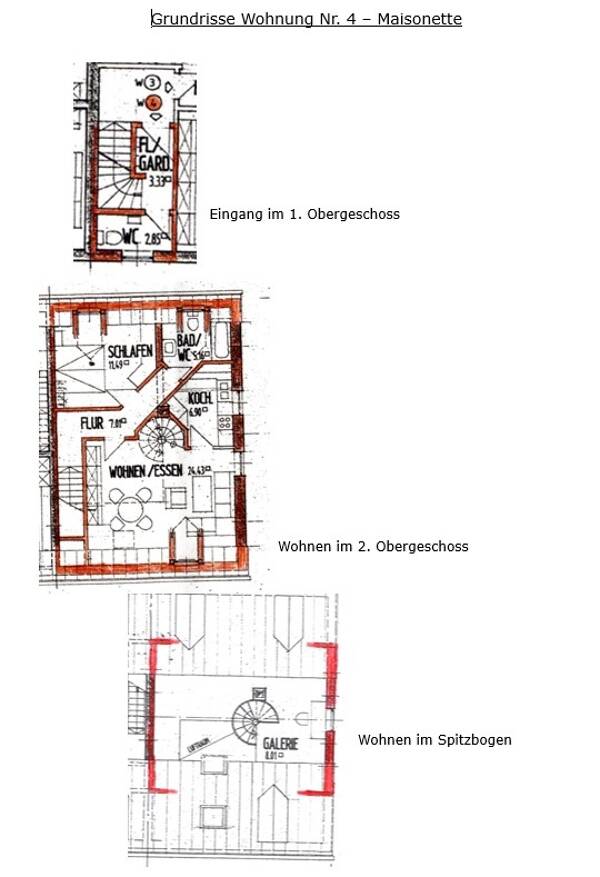 Maisonettewohnung in 84489 Burghausen mit 69,18 m² kaufen