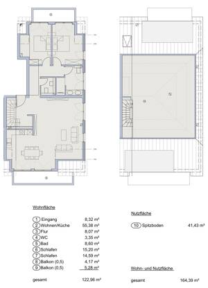 Hochwertige Neubauwohnung nur ca. 600 Meter zur Trave und zum Zentrum. Direkt vom Bauträger. – 23570 Lübeck – Vorschaubild 7
