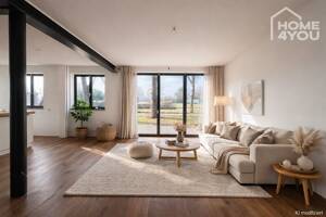 LOFT im luxuriös sanierten Gutshof, 142 qm, 2 SZ, 2 Bäder, WC, EBK, großer Garten&Terrassen, 2x TG – 50997 Köln – Vorschaubild 2