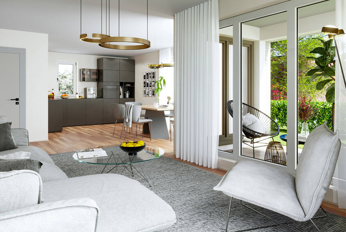 Helle und moderne Wohnung mit Balkon - barrierefrei – Nürnberg – Vorschaubild 7