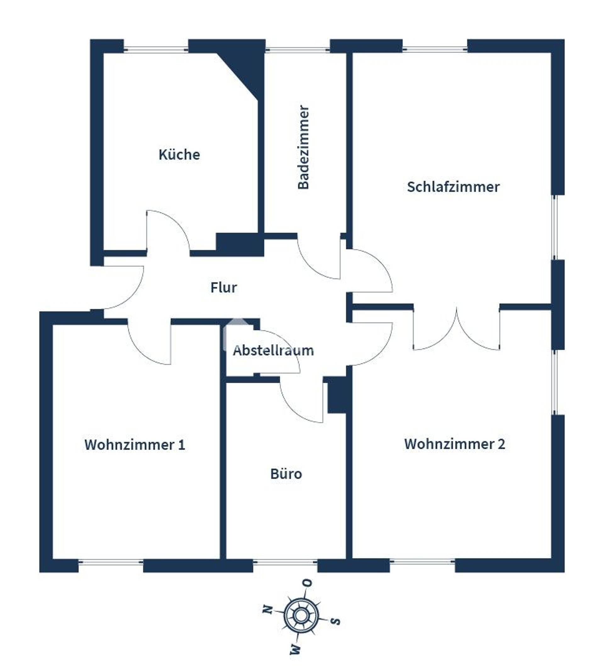 Etagenwohnung in 18273 Güstrow mit 85 m² kaufen