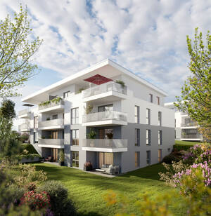 Moderne preiswerte Wohnung mit Gartenzugang