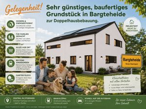 Letzte Chance - Doppelhauspartner in Bargteheide gesucht