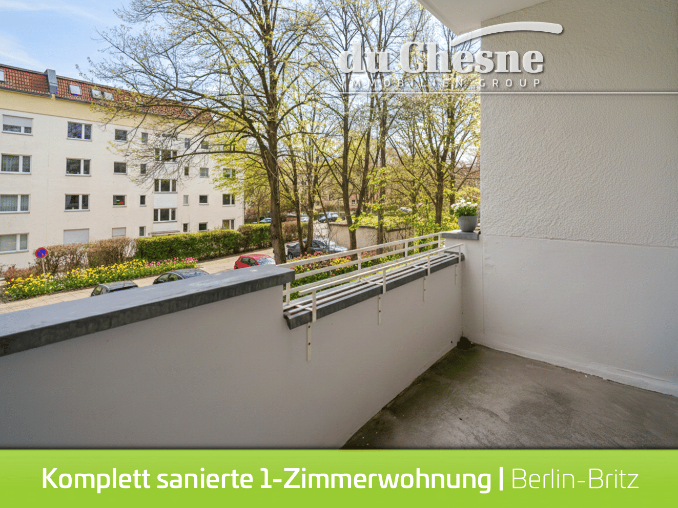 Sanierte 1-Zimmerwohnung mit Balkon | Berlin-Britz
