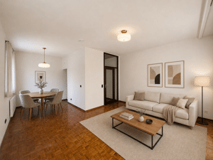 Helle 2-Zimmer-Wohnung mit Balkon - bezugsfrei in Wittenau