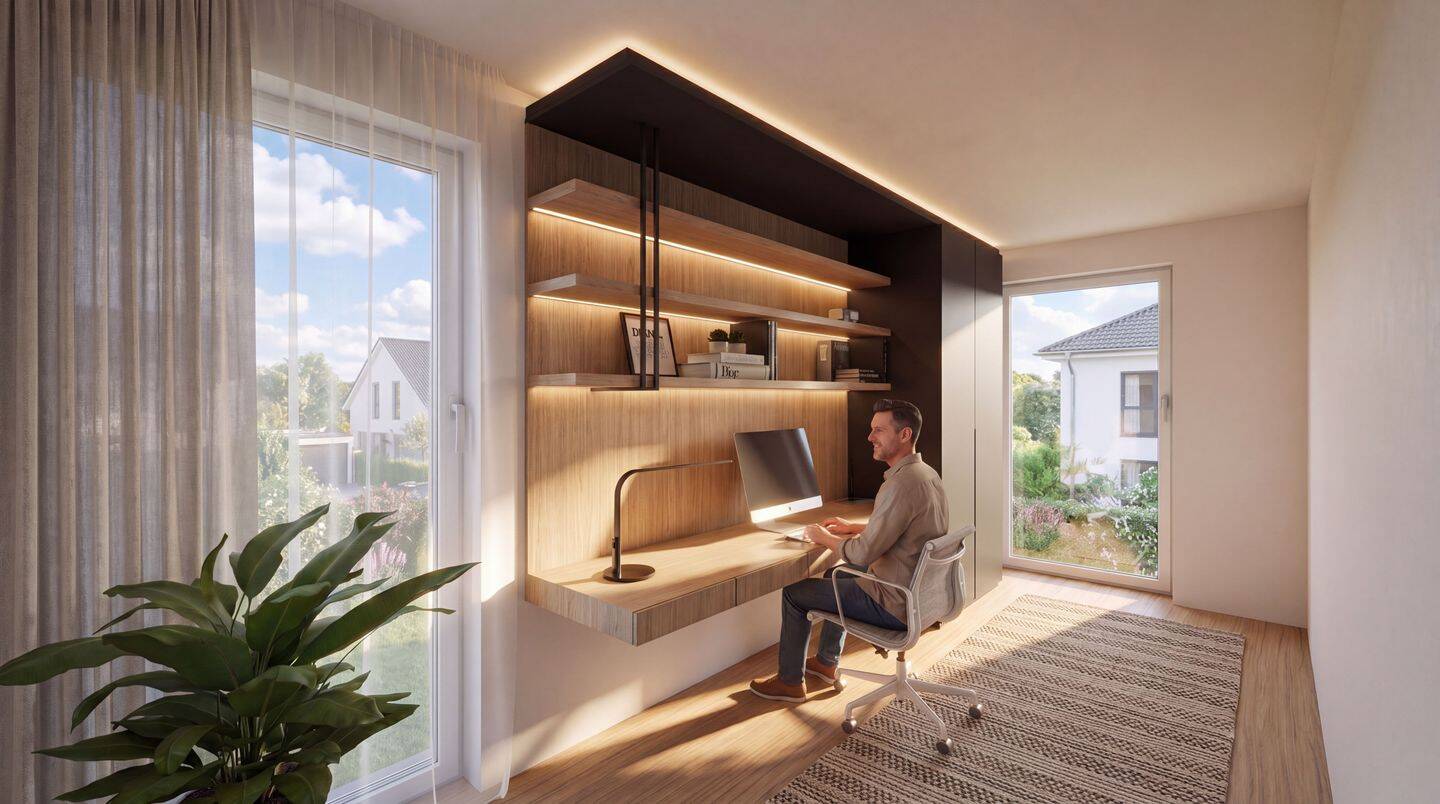 Neubau Doppelhaushälfte in Paderborn 5-Zi mit Garten - KFW40 ab 2,19 % p.a. – Paderborn – Vorschaubild 8