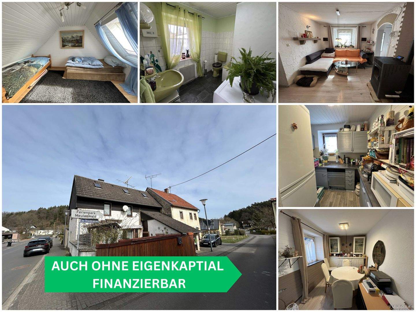 Sofort frei - Haus mit angebautem Abrissobjekt. Finanzierung ohne Eigenkapital möglich – Niersbach – Bild 1 von 9
