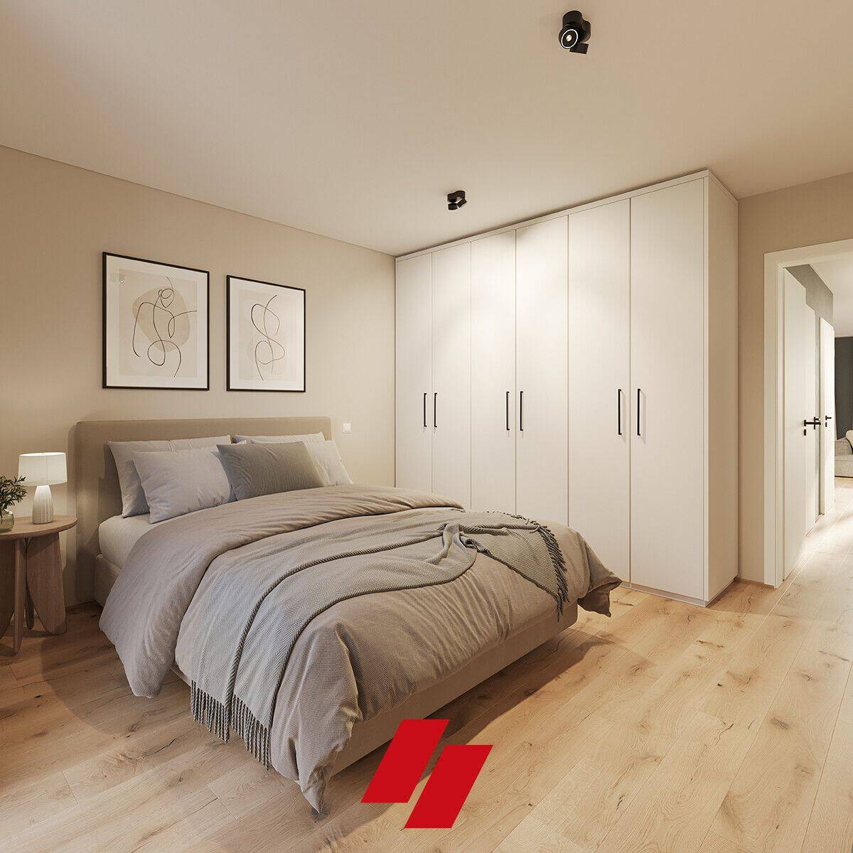 Neubau Erstbezug: Exklusive und hochwertig ausgestattete 3 Zimmer Wohnung im 3. OG in Haus B – 28207 Bremen – Bild 1 von 6