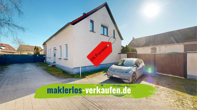 Provisionsfrei: Wohnhaus + Nebengelass + 2 Grundstücke – Bensdorf – Bild 1 von 9