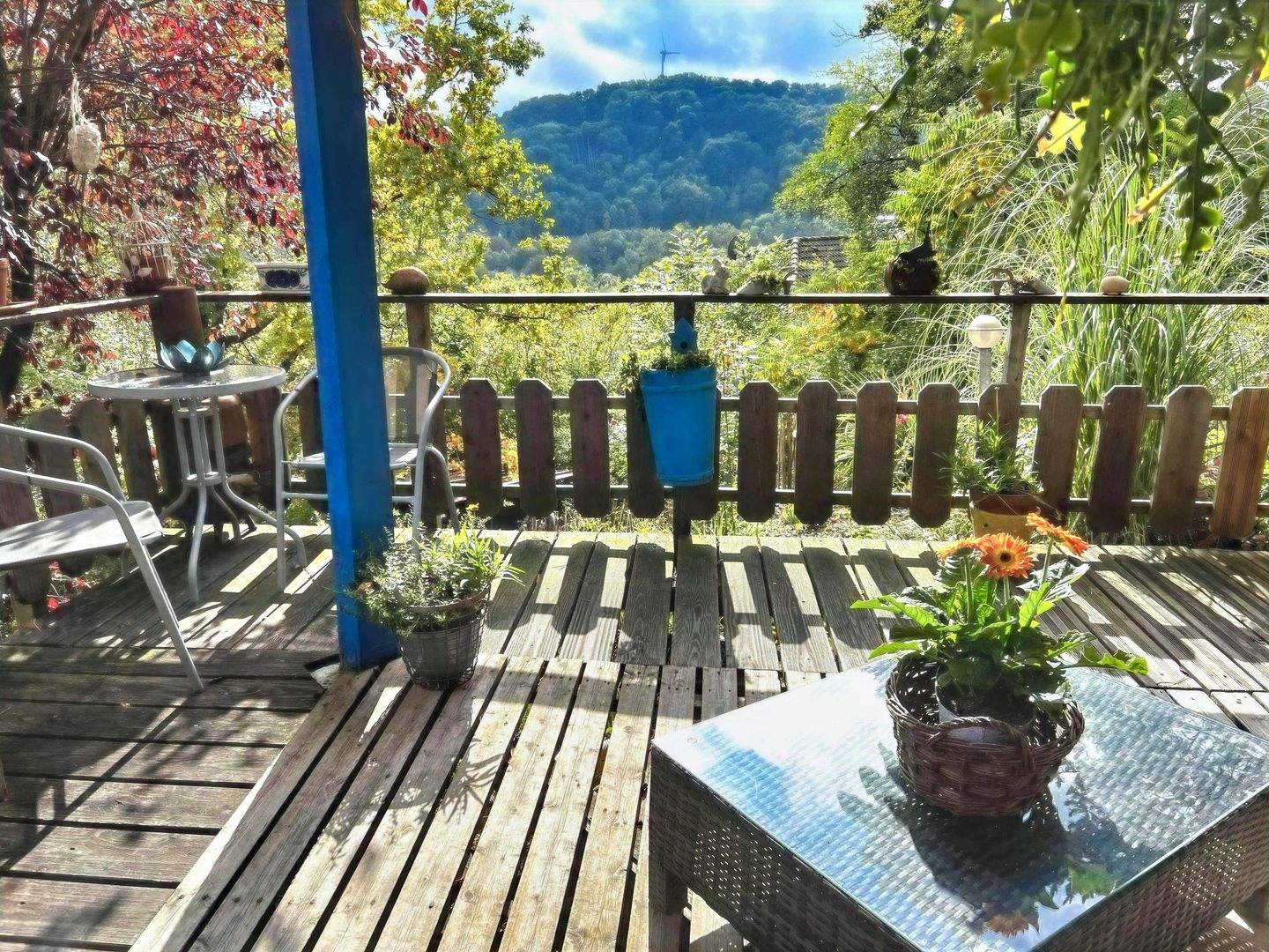 Einzigartiges Blockhaus mit Fernblick, traumhaftem Garten und großzügigem Grundstück – Widdern – Vorschaubild 6