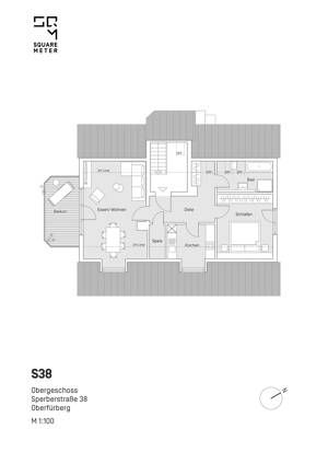 Großzügige und helle Dachgeschosswohnung in ruhiger Lage Oberfürberg – 90768 Fürth – Vorschaubild 7