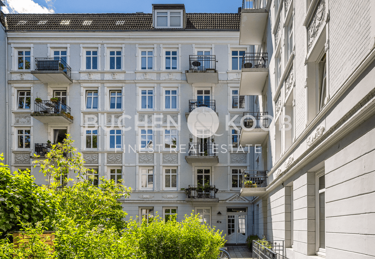 Attraktive 2-Zimmer-Wohnung in begehrter Lage von HH-Winterhude – 22303 Hamburg – Bild 1 von 4
