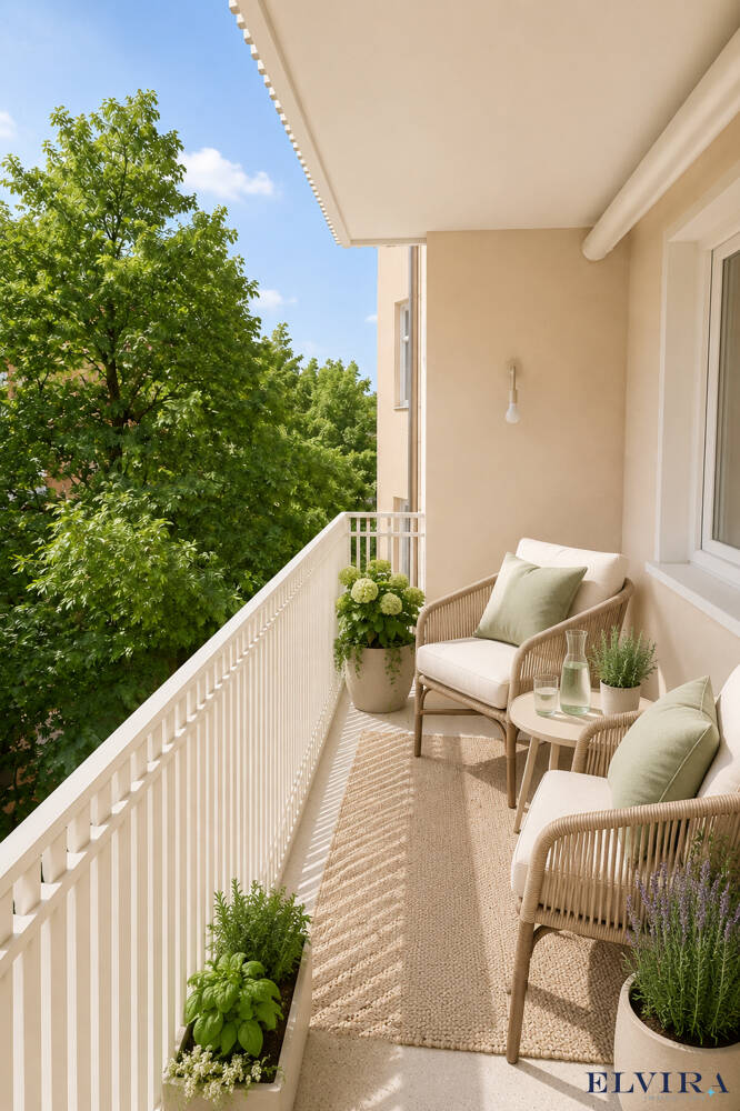 ELVIRA - Schwabing-West BESTLAGE schöne 3-Zimmer-Wohnung mit Balkon und Lift, vollständig renoviert – München – Vorschaubild 9