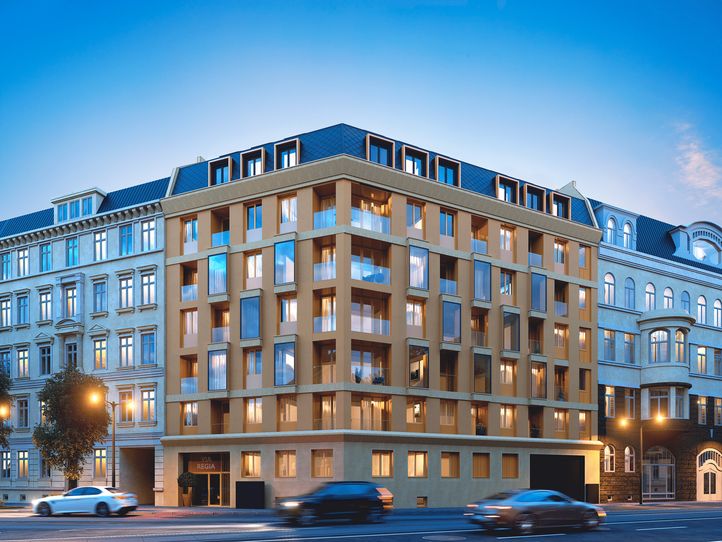 ***LUXURIÖSES WOHNEN IN MÖBLIERTEN APARTMENTS~LOGGIA~STELLPLATZ*** – Leipzig – Vorschaubild 2