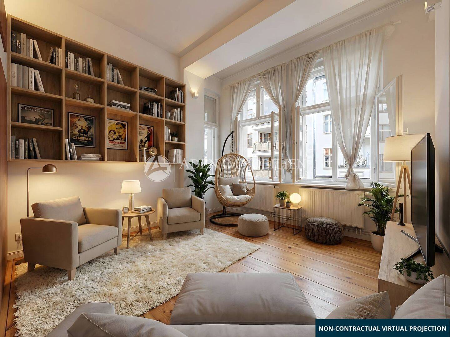 Altbauklassiker im Herzen von Friedrichshain ! 4,5 ruhige Zimmer mit Balkon ! – Berlin – Bild 1 von 9