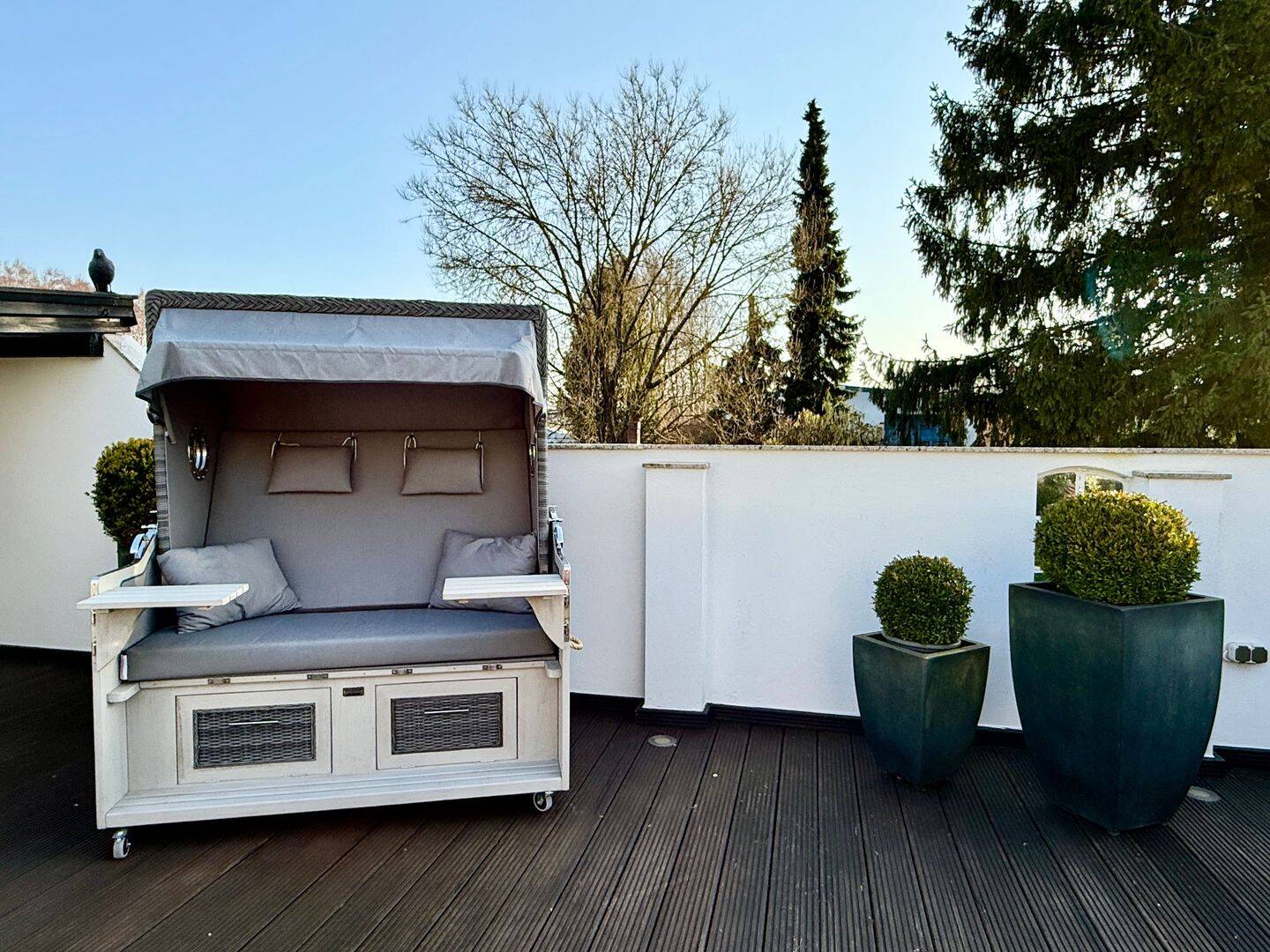 Stilvoller Wohntraum mit großer Dachterrasse und Sauna – Hamburg – Vorschaubild 7