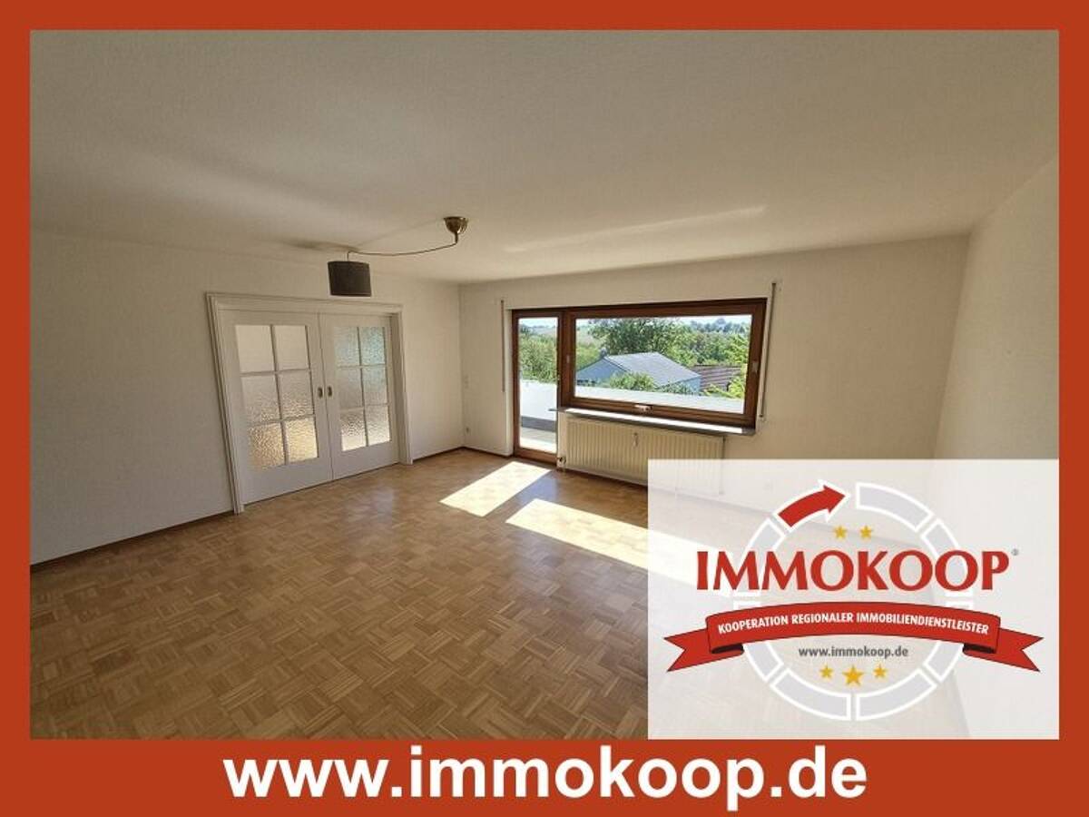 Gefragte Wohnlage mit großem Balkon und herrlichem Ausblick – 71672 Marbach am Neckar – Bild 1 von 9