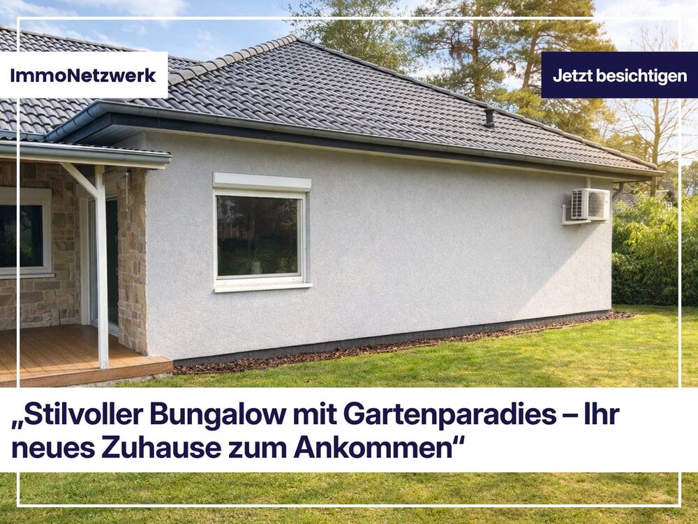 Ihr neues Zuhause: Wohnen, Leben und Entspannen - alles auf einer Ebene. – Falkensee – Bild 1 von 9