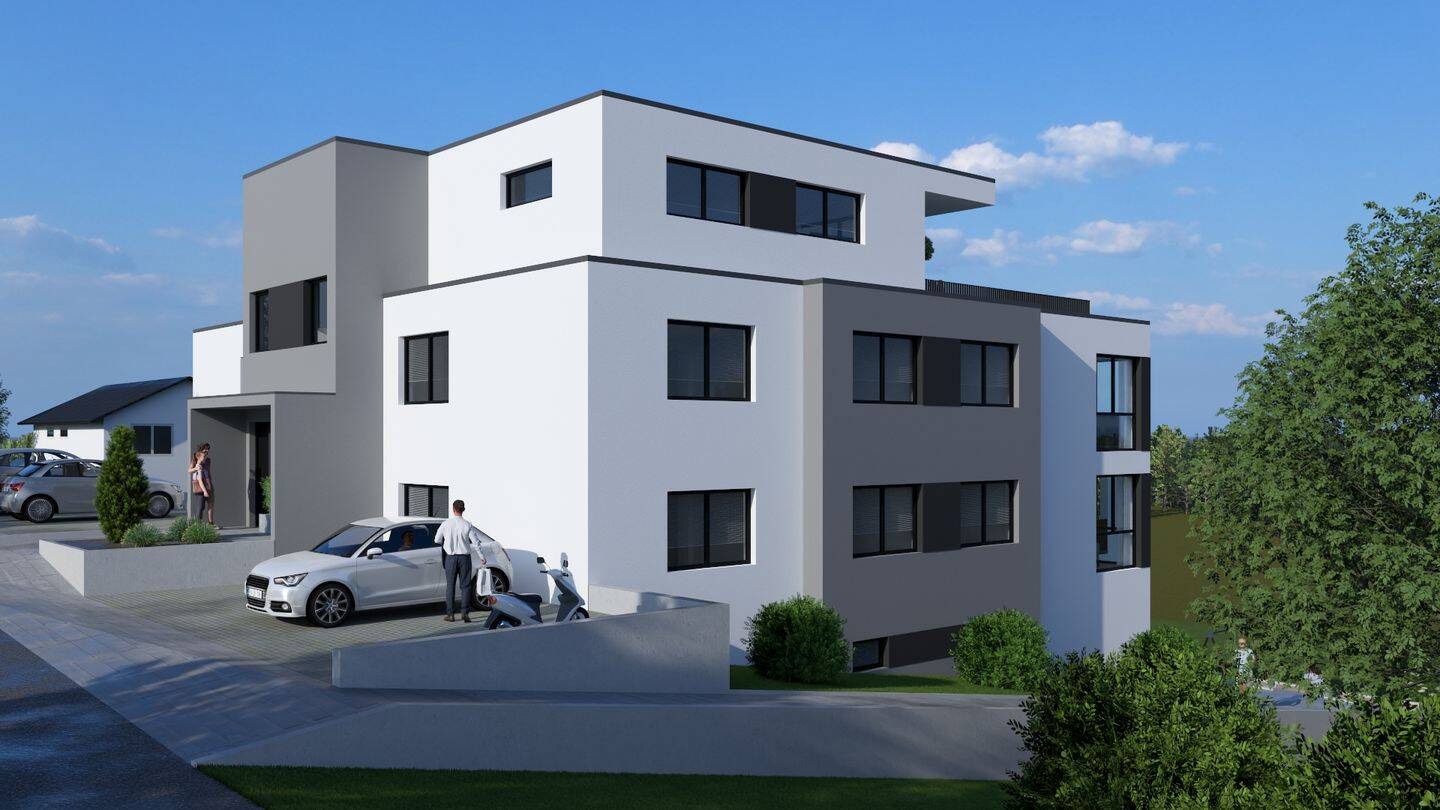 Exclusive 2-Raum-OG-Wohnung Nr. 4 mit Balkon in Gönningen – Reutlingen – Vorschaubild 3