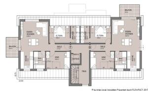 Moderne 2,5 u. 3,5 Zimmer-Wohnung mit sonnigem Balkon oder Terrasse in Aichwald-Schanbach – 73773 Aichwald – Vorschaubild 6