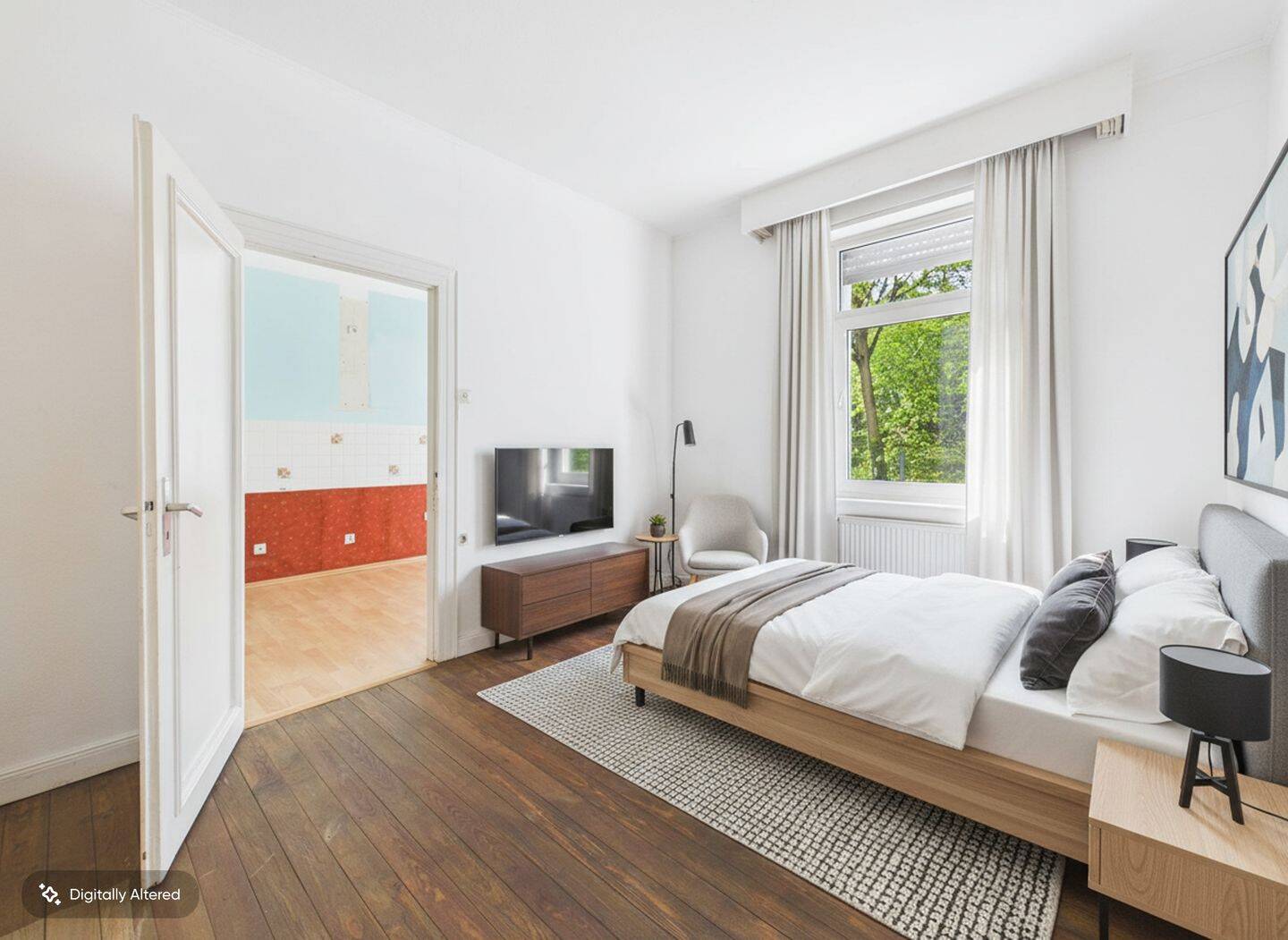 EG-Wohnung mit Balkon in Saarbrücken Bellevue – Saarbrücken – Vorschaubild 3