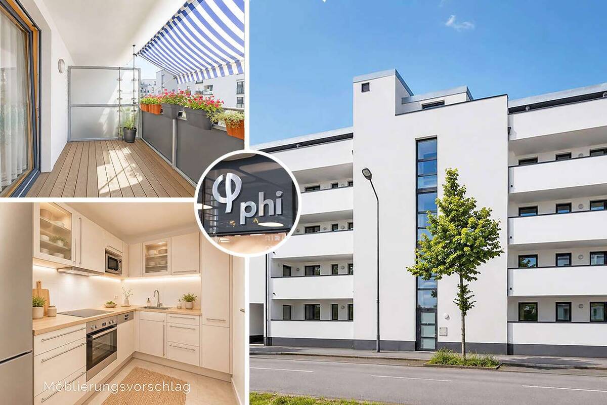 PHI KÖLN - Vermietete Kapitalanlage! Moderne 4-Zimmer-Wohnung mit Tiefgaragenstellplatz! – 51103 Köln – Bild 1 von 3