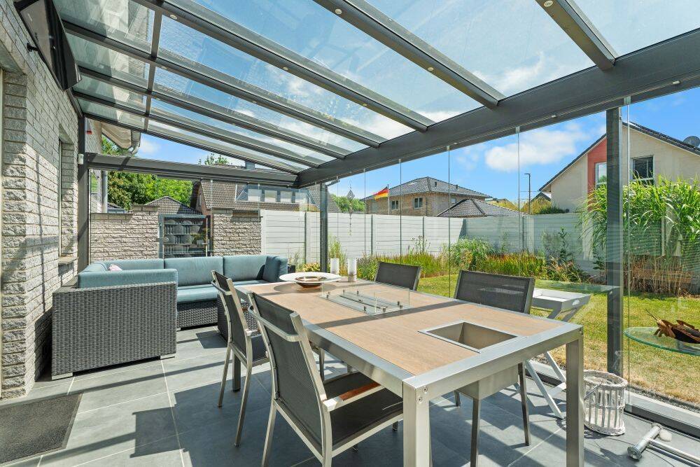 Tolles freistehendes Einfamilienhaus mit Doppelgarage, Wintergarten, Garten usw. in Inden / Altdorf – Inden – Vorschaubild 6