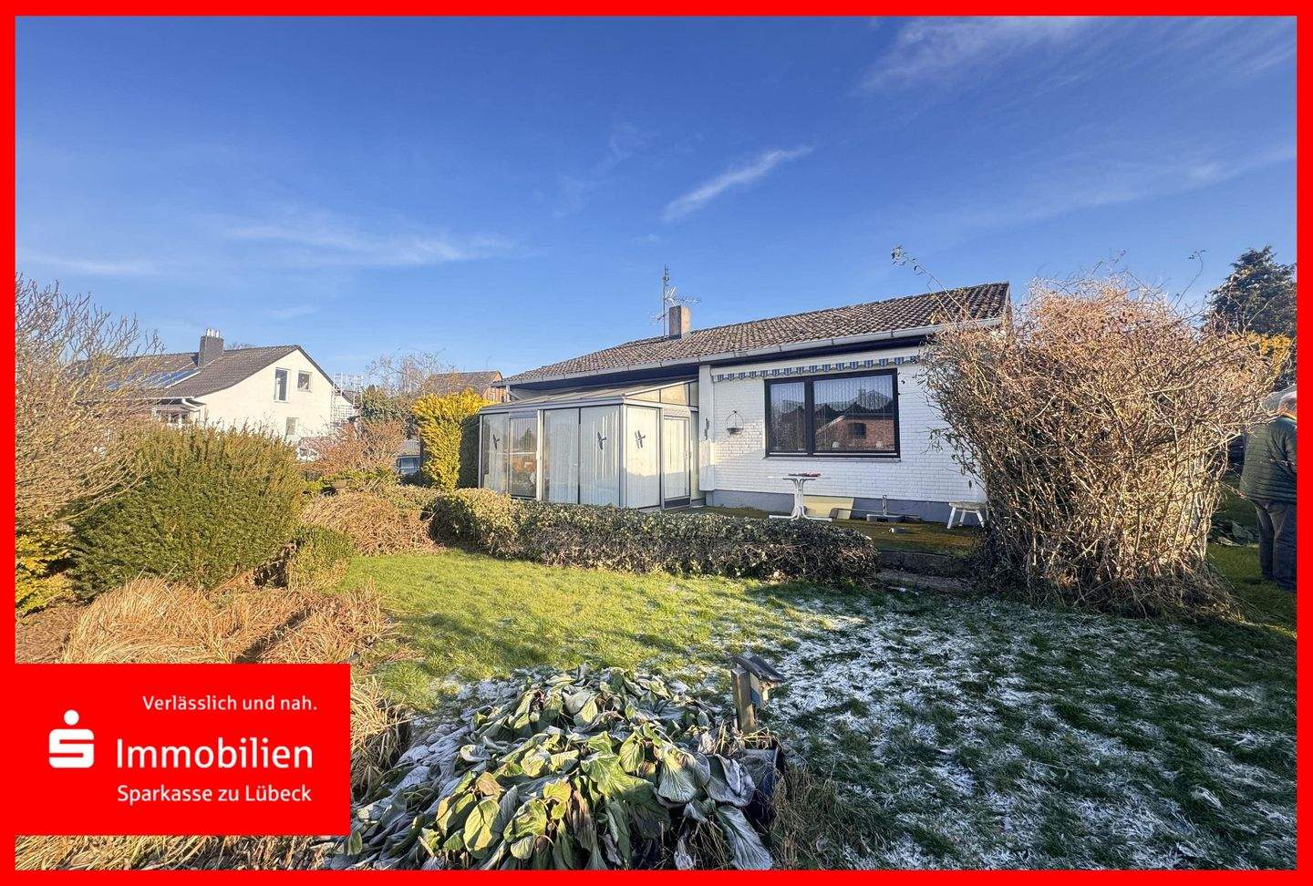 Charmanter Bungalow mit Wintergarten in Feldrandlage von Strukdorf – Strukdorf – Bild 1 von 9