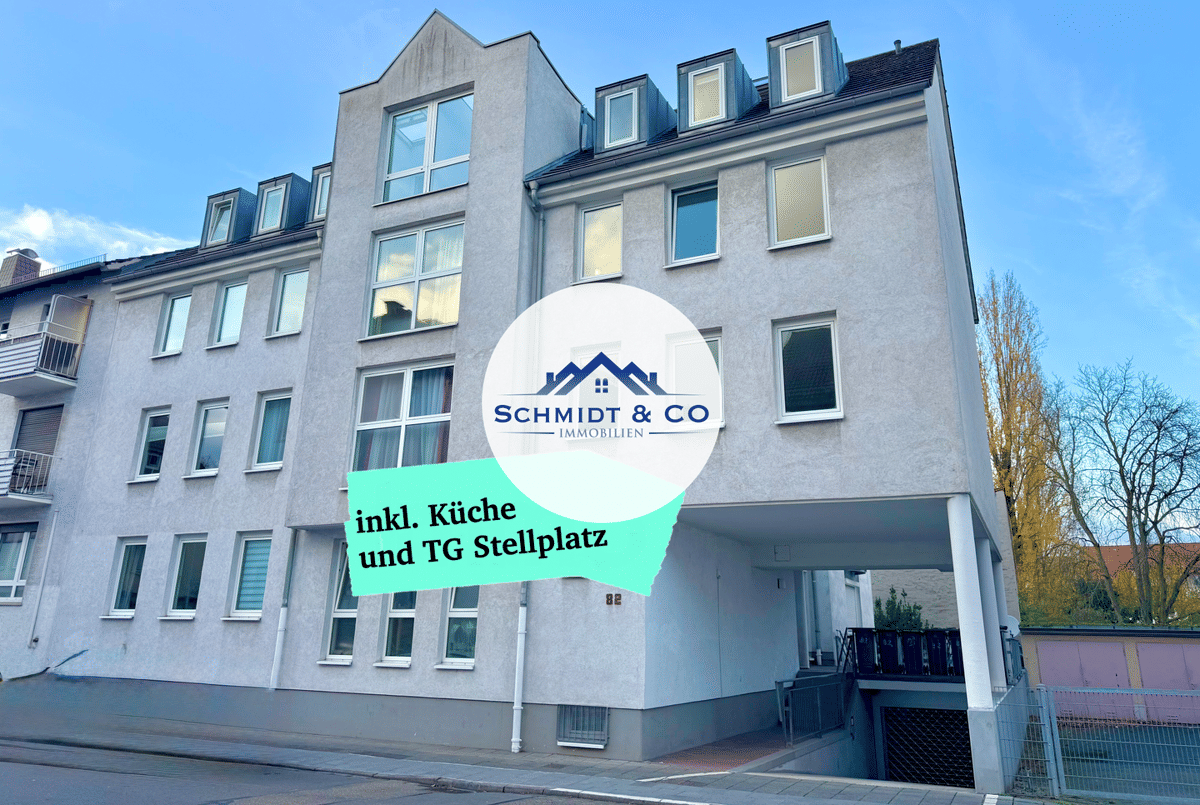 Wunderschöne Dachgeschosswohnung | Inkl. Küche & Tiefgaragenstellplatz | Schmidt & Co. Immobilien – 64283 Darmstadt – Bild 1 von 6