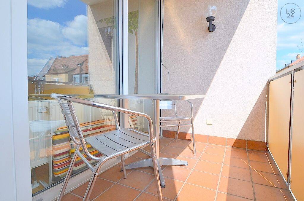 Citynahe, Möblierte 2-Zimmer-Maisonettewohnung mit Balkon u. Stellplatz in Nürnberg – Nürnberg – Vorschaubild 4