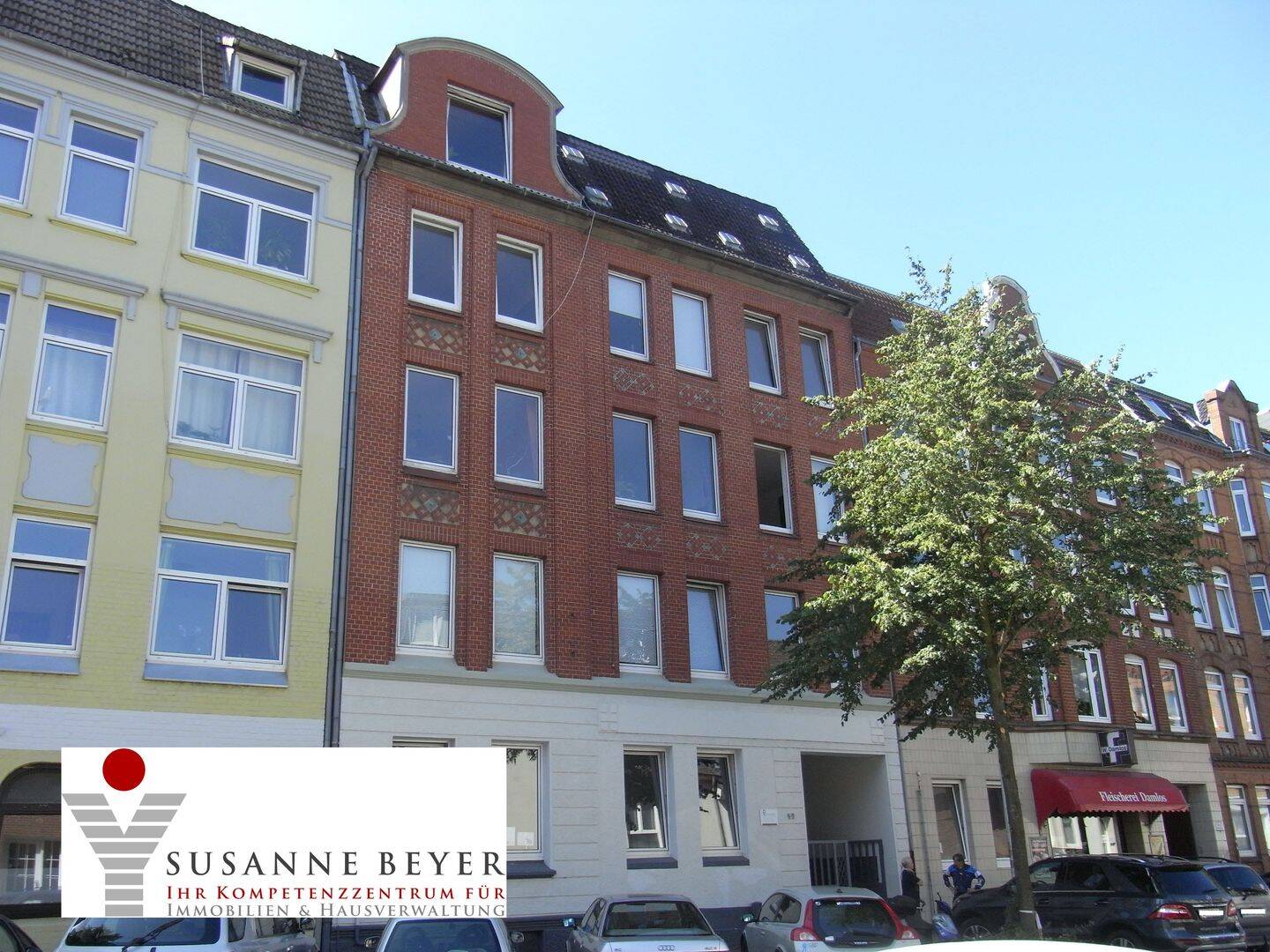 Kiel - Hassee: Gemütliche WG geeignete 3 Zimmer Mietwohnung mit Balkon im Hochparterre