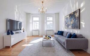 Bezugsfrei: Sonnige, ruhige Altbau-Wohnung mit EBK & Tageslicht-Badezimmer im beliebten Friedenau – 12161 Berlin – Vorschaubild 1